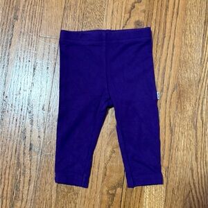 Little sleepies Purple Leggings 0-3